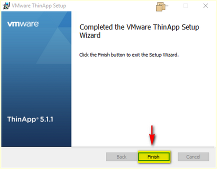 Létrehozása hordozható programok segítségével VMware ThinApp alkalmazások 5