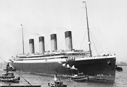 A sors három Superliner Titanic, Olympic és Britannic