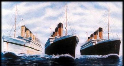 Soarta celor trei superlanuri ale Titanicului, Britannica și Jocurile Olimpice