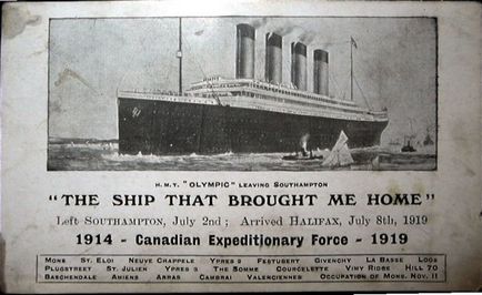 Soarta celor trei superlanuri ale Titanicului, Britannica și Jocurile Olimpice