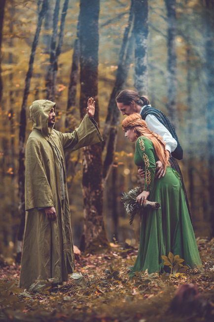 Nunta în stil celtic, fotograf Andrey aslanov