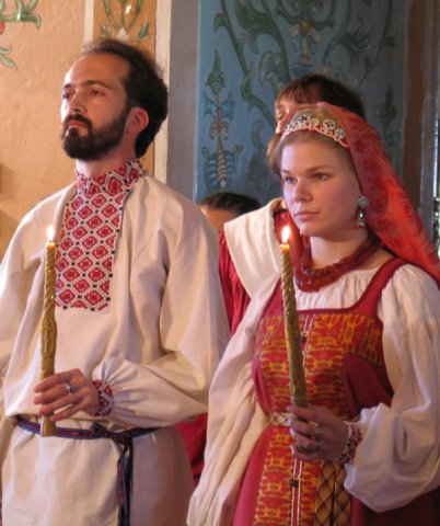 Esküvő orosz stílusban
