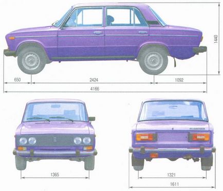 Схема ВАЗ 2106 важливі деталі