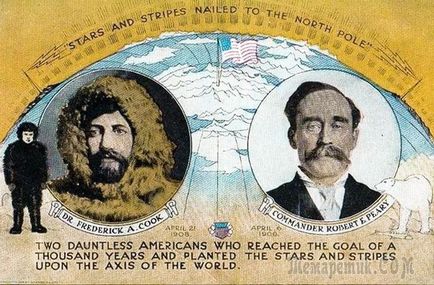 Tehát, aki felfedezte az Északi-sark Cook vs Piri