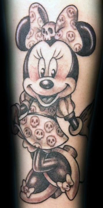 Tatuaj - schițe ale mouse-ului mickey