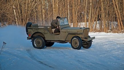 Tesztvezetés Willys MB 1941 natív festék