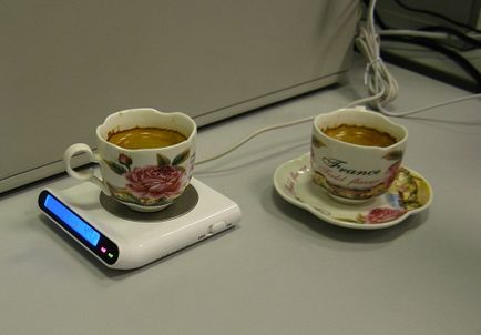 Testarea cadourilor Usb-heater pentru cana cu hub și ceas deșteptător, cadouri amuzante