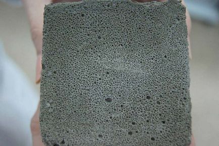 Tehnologie pentru producerea de beton din spumă de la A la Z, utilă cu mâinile mele