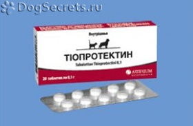 Thioprotectin pentru câini