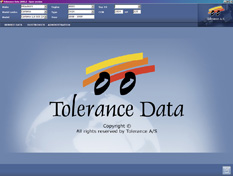 Tolerance data 2009