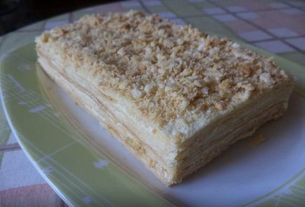 Cake „Stopka-rastropka” házi receptek lépésről lépésre fotók