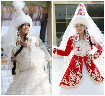Rochii de mireasa traditionale ale oamenilor din Kazahstan - articole despre pandaland