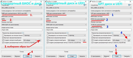 Uefi bios cum se instalează Windows 10 cu unitate flash bootabilă pe discul gpt și mbr, setarea BIOS