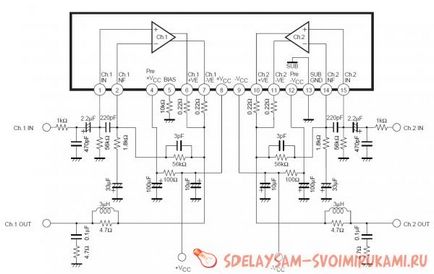 Amplificator stk402-020 ... stk402-120, master-class cu propriile lor mâini