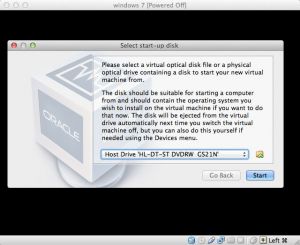 Установка windows 7 на mac через virtualbox