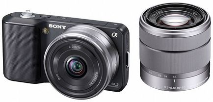 Un pas încrezător în camerele noi fără oglindă cu lentile interschimbabile din seria alpha de la sony nex-3 și nex-5