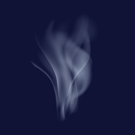 Vector fum în ilustrator Adobe