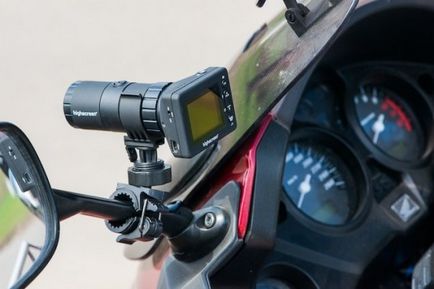 DVR pentru parametrii de baza ai motocicletei pentru alegerea echipamentului