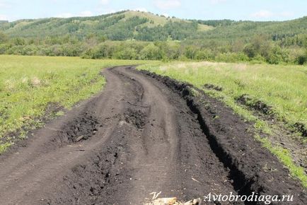 Позашляховий маршрут в околицях хребта Нурали, автобродяга