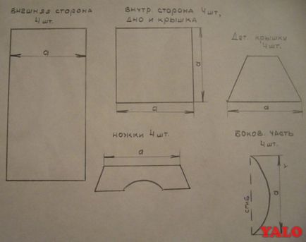 Cea de-a doua viață a cărților poștale - coșuri și vase