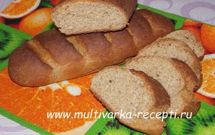 Pâine cu tărâțe dietetice în cuptor
