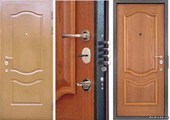 Заміна оббивки металевих дверей
