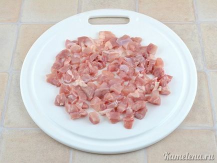 Sült csirke pogácsákat és a sajt (pogácsákat) Sült csirke piték és sajttal