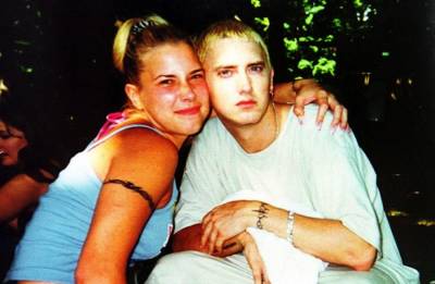 Feleség Eminem fotó! Férjek és feleségek csillagok