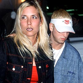 Feleség Eminem fotó! Férjek és feleségek csillagok
