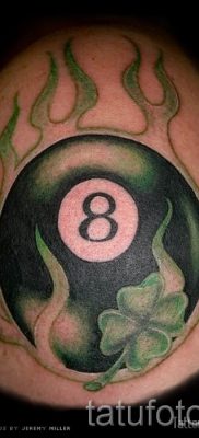 Valoarea tatuajului 8 este semnificația, povestea imaginii și exemplele de tatuaj pe fotografie