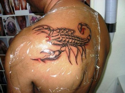 Importanța tatuajelor scorpion în armată, în închisoare și în viața obișnuită 1