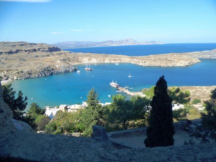 Acropole în Lindos descriere, istorie, excursii, adresa exactă