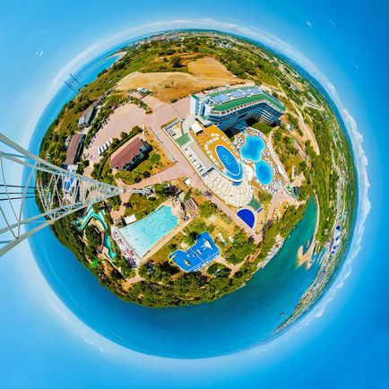 Parcuri acvatice în Alanya, Turcia, centru popular - planetă de apă - turneu în Turcia
