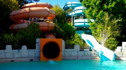 Aquapark în Alanya - planetă de apă - curcan