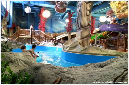 Vízipark Kieve Dream Town (város) A vízi park Kijevben Dream Town
