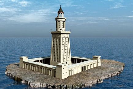 Alexandria istoria farului, descriere, caracteristici de design, fotografie