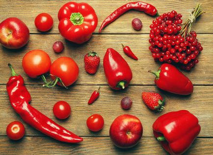 Allergiás a piros gyümölcsök és zöldségek