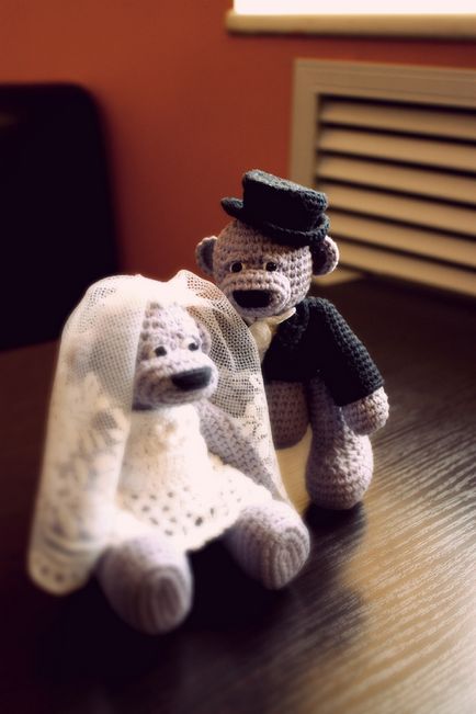 Amigurumi nunta si margele tematice - -