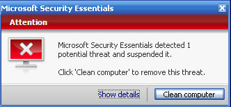 Antivirus Microsoft Security Essentials (mse)