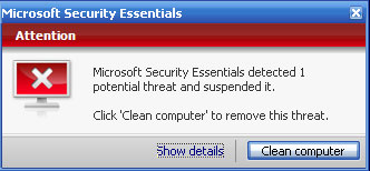 Antivirus Microsoft Security Essentials (MSE)