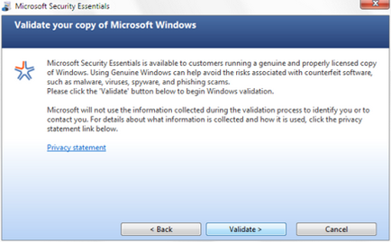 Antivirus Microsoft Security Essentials (mse)