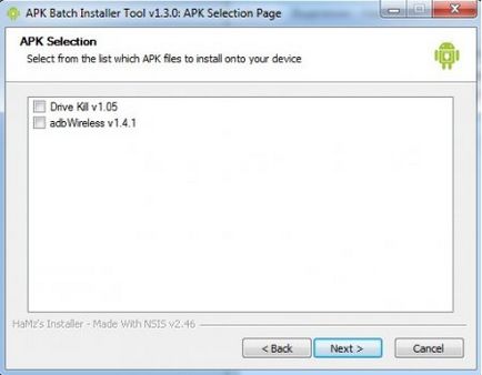 Apk batch instrument de instalare de backup și de restaurare folosind wifi și PC