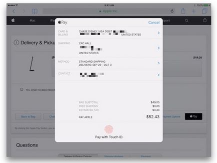 Apple plătește pe macbook cum se configurează, folosește applet-ul pe Mac OS