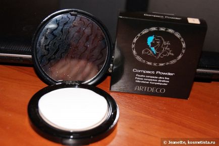 Artdeco compact powder collection by dita von teese (українська версія пудри) відгуки