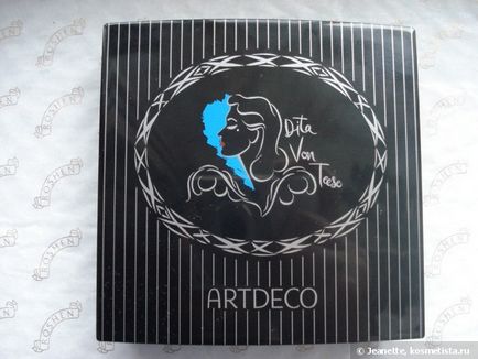 Artdeco compactă colecție de pulbere de către dita von teese (versiunea ukrainian de pulbere) comentarii