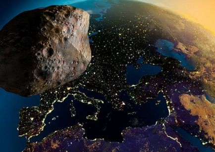 Astronomii spun că Marea Britanie poate lovi un asteroid