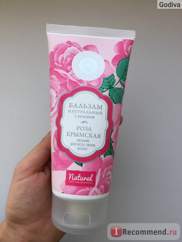 Balsam pentru par Crimean manufactory casa naturii Crimeea trandafir - «balsam natural pentru par