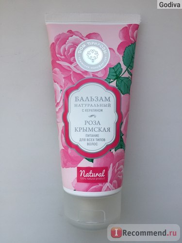 Balsam pentru par Crimean manufactory casa naturii Crimeea trandafir - «balsam natural pentru par