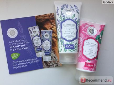 Balsam pentru par Crimean manufactory casa naturii Crimeea trandafir - «balsam natural pentru par