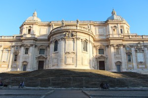 Bazilica Romei, călătoresc singur